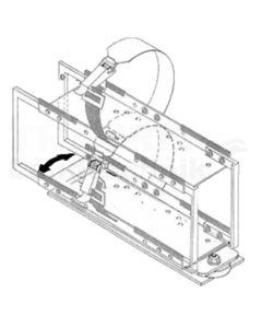 Doppelflaschen- Halter übereinander dreh