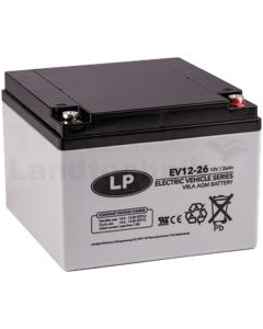Batterie 12 V / 26 Ah