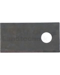 Rotorklinge 80x40x3mm, 14mm Loch