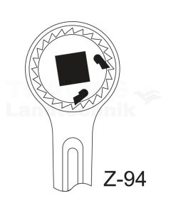 Zahnradknarre 1/4"