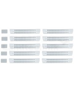 Längsteiler-Set 2-tlg. mit Befestigungsm
