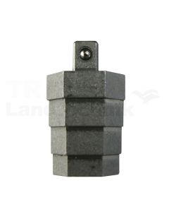 Sechskant-Stufenadapter 13/16"-1", 1/4"