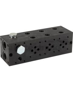 fuss/patroneplatte 3-fach NG06 Stahl