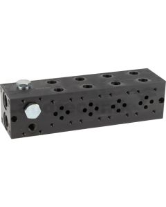 fuss/patroneplatte 4-fach NG06 Stahl