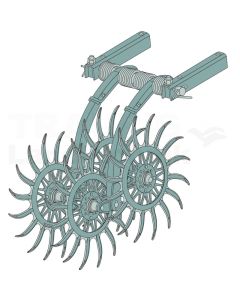 Rollenstriegel Baugruppe