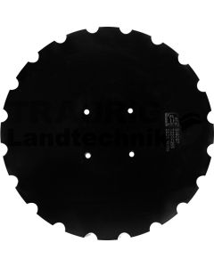 Scheibe D=610 feingezackt Lochkreis:170