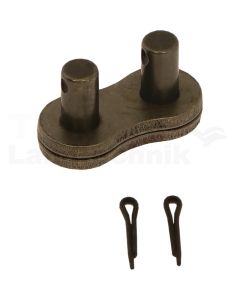 Kettenschloß mit Splint