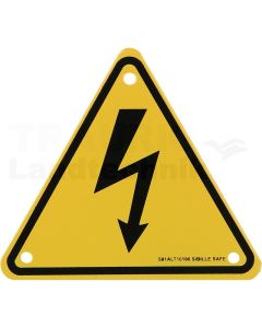 Warnschild-Hybrid-Blitz