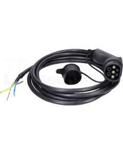 efuturo Ladekabel, Ende offen auf Typ 2