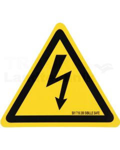 Warnschild-Hybrid-Blitz