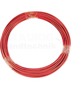 Kunststoffrohr, 12 x 1,5 rot Rolle 100m