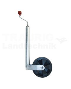 Stützrad m. Rad 215 x 65 unplattbar