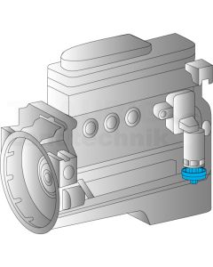 Ölfilterschlüssel 1/2", 92 mm