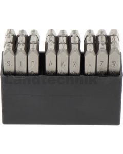 Prägestempel-Satz "Buchstaben"