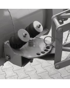 Schneepflug 2400 mit Stahl- Schürfleiste
