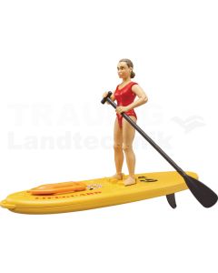 bworld Life Guard mit Stand Up Paddle