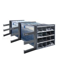 Kragarmregal für 1 Wabenregal