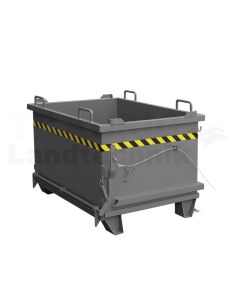 Schuttbehälter mit Klappboden 1500 Liter