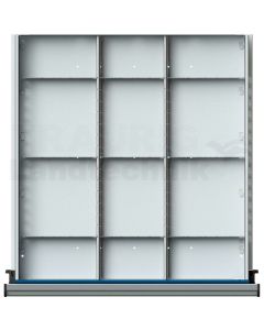 Schubladeneinteilungsmaterial