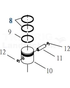 Kolbenring 1