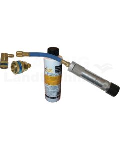 Kolbeninjektor mit UV Mittel