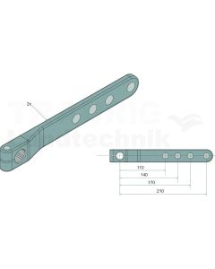 Bremshebelsatz 20M -BA