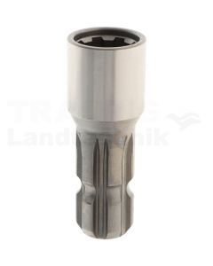 Adapter 8x32x36 auf 1.3/8''-6Zähne, M8