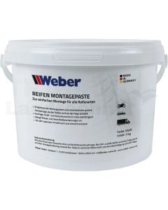 Reifen Montagepaste weiß