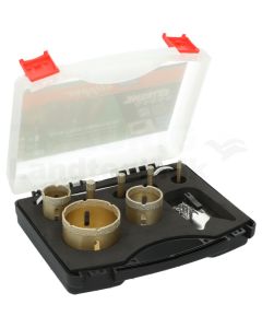 Diamantbohrer Satz 6 -68 mm