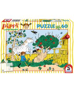 Puzzle 60 Teile Pippi Langstrumpf Stark
