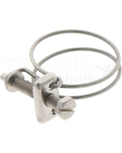 Schelle Edelstahl 38-43mm