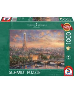 Puzzle 1000 Teile Paris, Stadt der Liebe