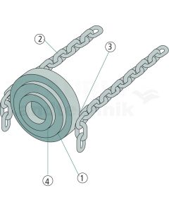 Adapterring 70 mm