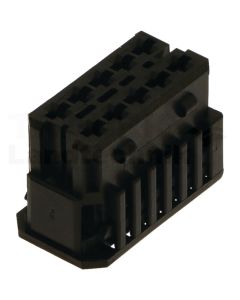 AMP MCP Buchsengehäuse 10pol schwarz