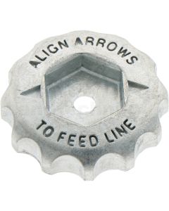 Aluminiumstoßknopf