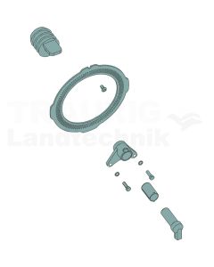 Kit ABS 100 Zähne mit Sensor LG1000
