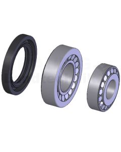 Radlagersatz 30203 / 30205 mit Dichtring