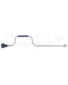 Handkurbel verzinkt, L: 660mm, SW 19