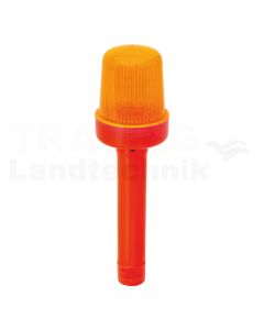 Aufsteckleuchte für Faltkegel, gelb