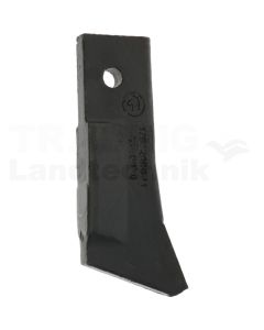 Schar mit Hartmetallplatten