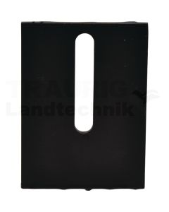 Abstreifer-Blech 121 x 90 mm