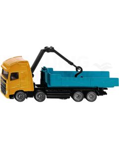 Volvo Abrollkipper mit Kran