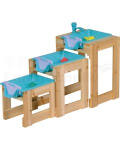 Wasser-Spieltische 3er-Set