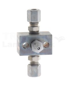 Durchgangsnippelblock