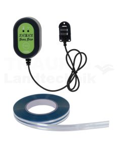 Elektrischer Schneckenzaun