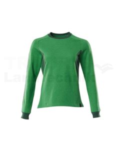 Sweatshirt Grasgrün/Grün XS ONE