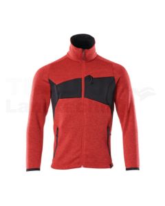 Strickpullover  Verkehrsrot/Schwarz L