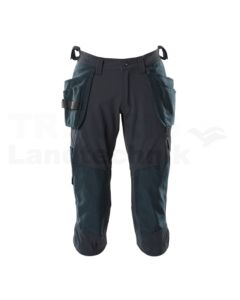 Dreiviertel-Hose sw/blau C48
