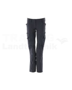 Hose mit Schenkeltaschen sw/blau76C54