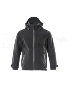 Kinder Hardshell Jacke  Schwarz 140